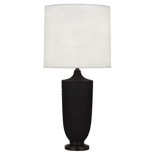 Matte Dark Coal Michael Berman Hadrian Table Lamp-Style Number MDC28.00