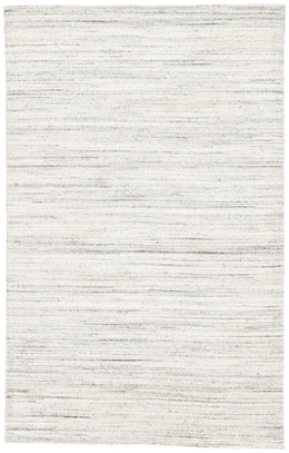 Jaipur Living Vassa Handmade Solid White/ Gray Area Rug