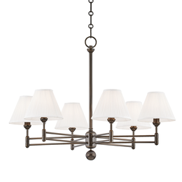 Classic No.1 Chandelier 23" - Distressed Bronze