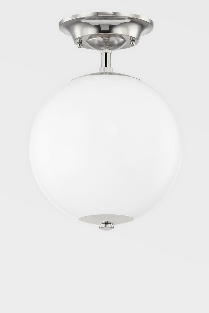 Sphere No.1 Semi Flush - Polished Nickel