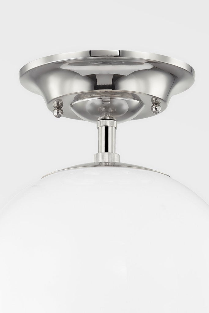 Sphere No.1 Semi Flush - Polished Nickel