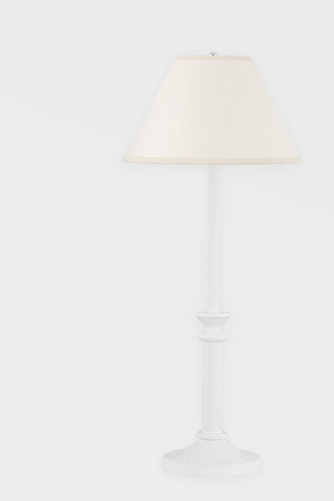 Lancaster Table Lamp - White Plaster