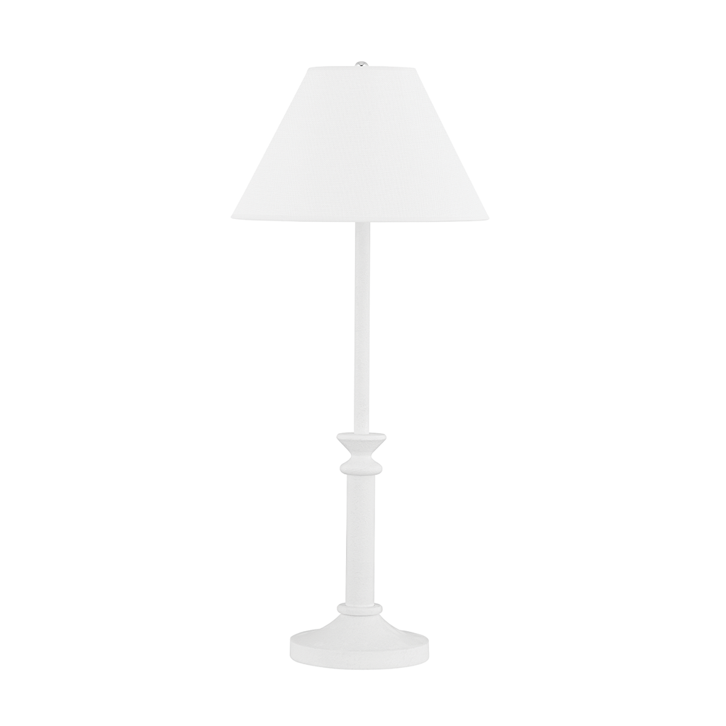 Lancaster Table Lamp - White Plaster