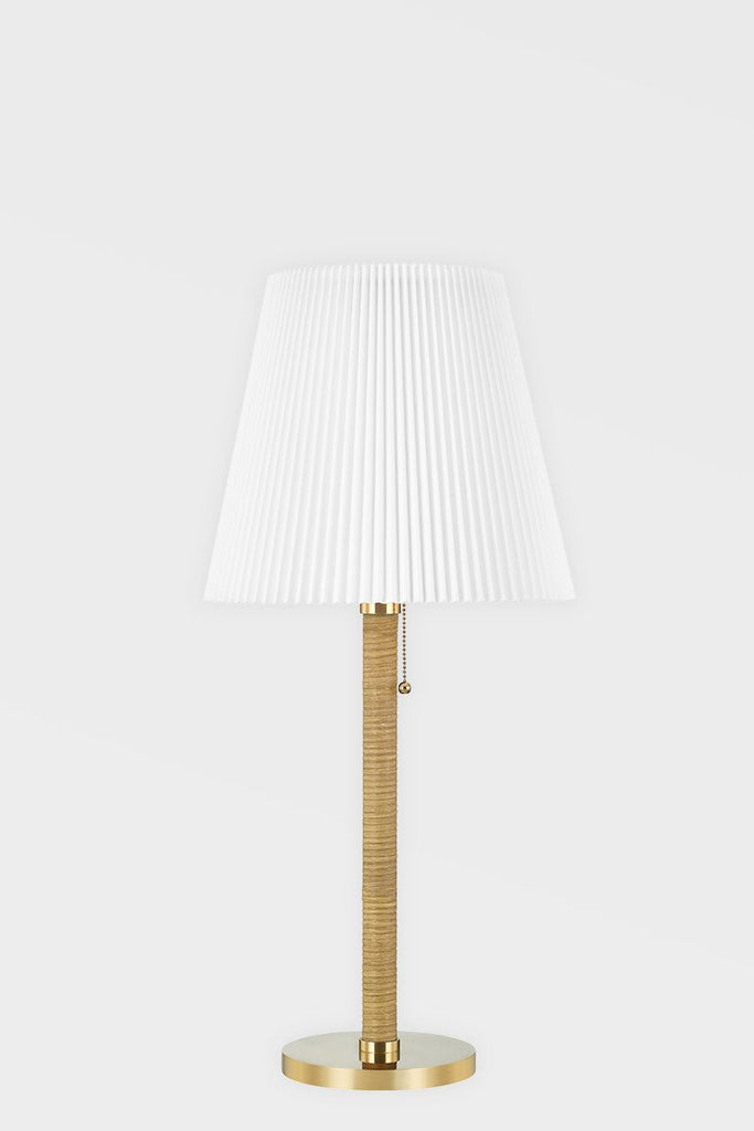 Dorset Table Lamp - Aged Brass