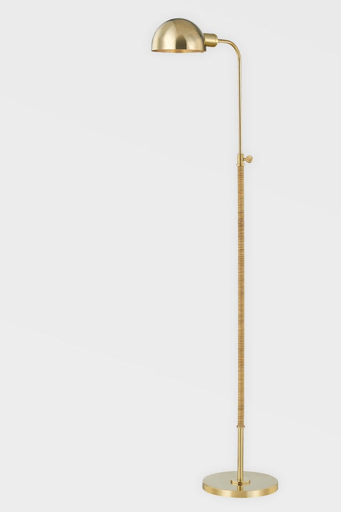 Devon Floor Lamp - Aged Brass