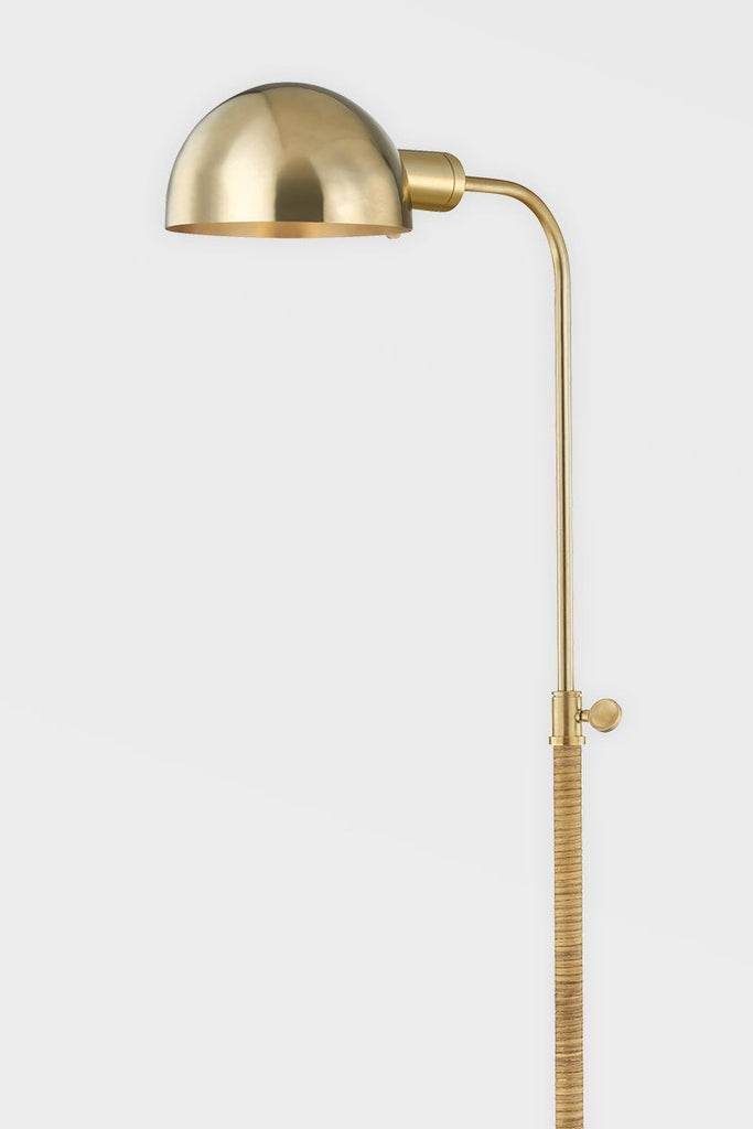 Devon Floor Lamp - Aged Brass
