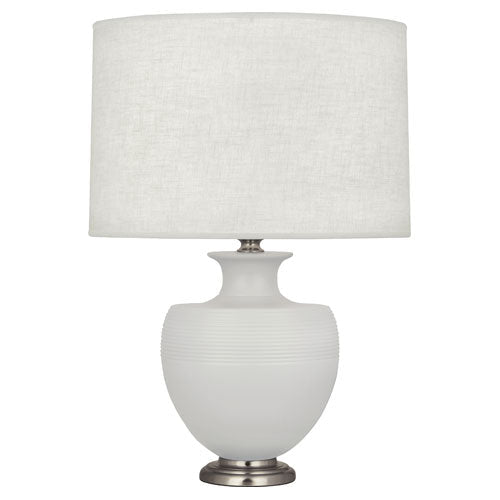 Matte Dove Michael Berman Atlas Table Lamp-Style Number MDV20