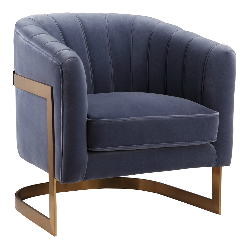 Carr Armchair, Blue