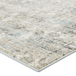 Vibe by Jaipur Living Kenrick Floral Gray/ Light Blue Area Rug