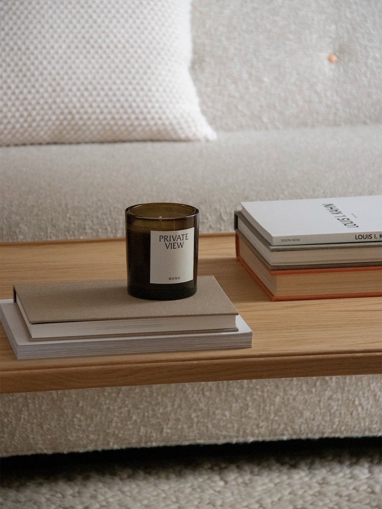 Jager Lounge Table, Natural Oak