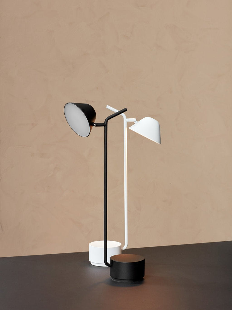 Peek Table Lamp, White