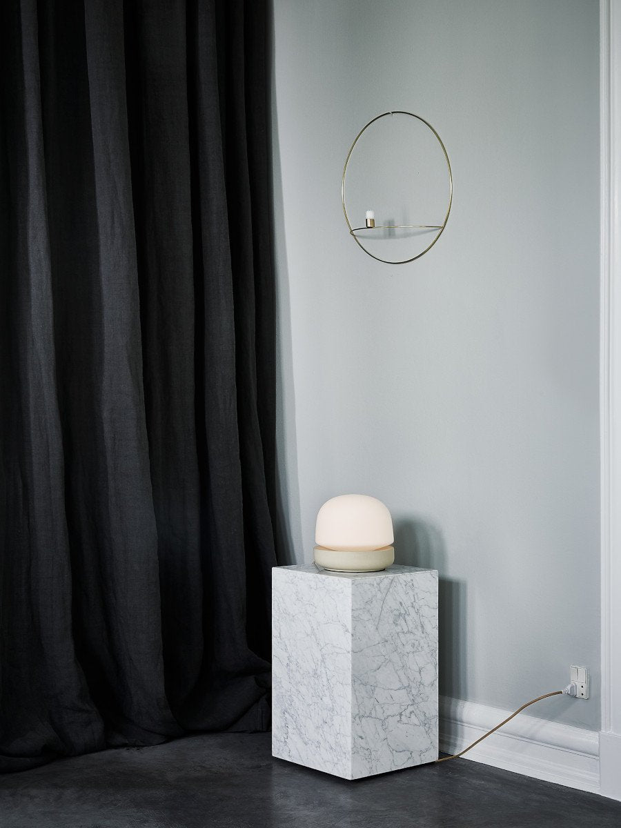 Stone Table Lamp, Sand Glass