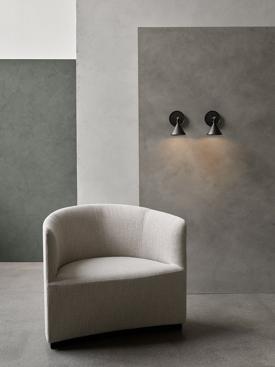 Cast Sconce Wall Lamp, Black