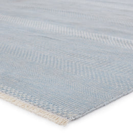 Jaipur Living Adler Tribal Sky Blue/ Ivory Area Rug