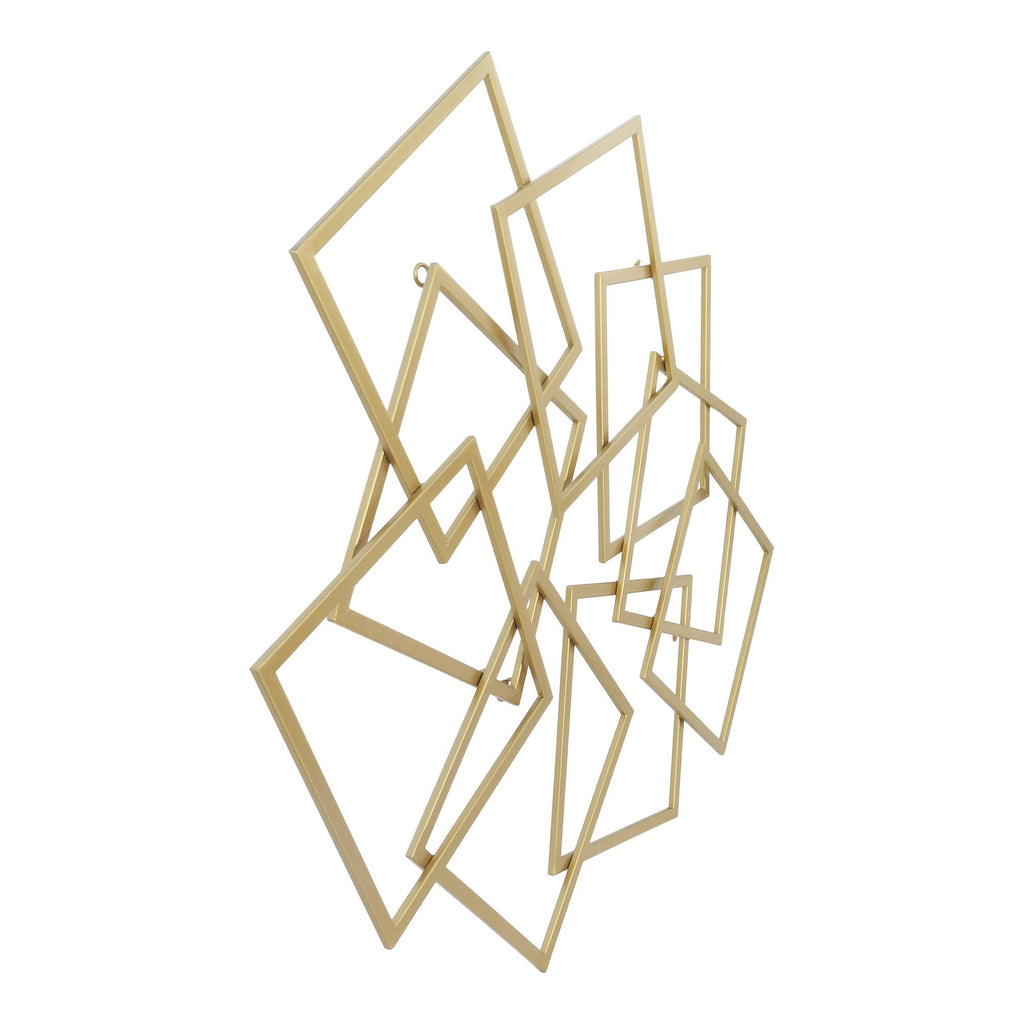 Quad Wall Art, Gold