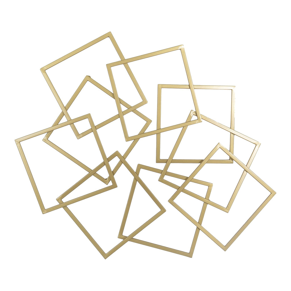 Quad Wall Art, Gold