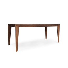 Luce Rectangular Dining Table with a Walnut Veneered Table Top