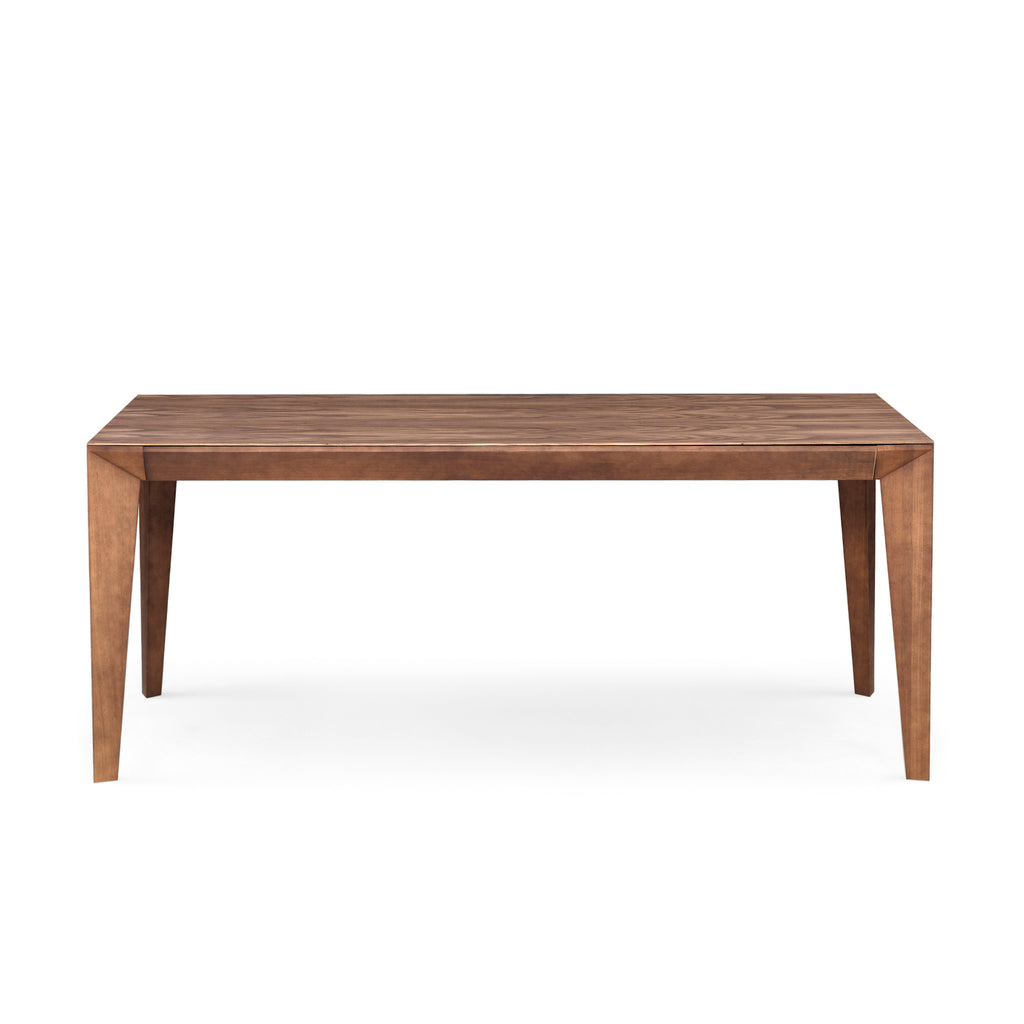 Luce Rectangular Dining Table with a Walnut Veneered Table Top