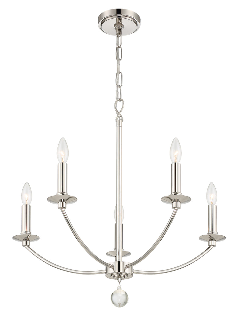 Mila 5 Light Chandelier