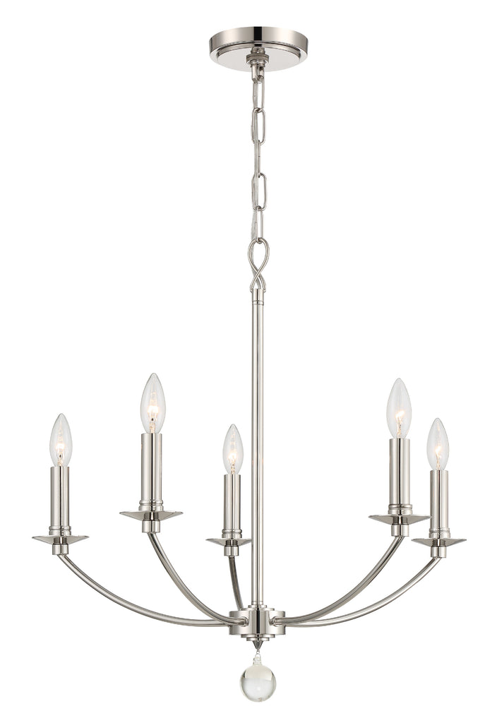 Mila 5 Light Chandelier