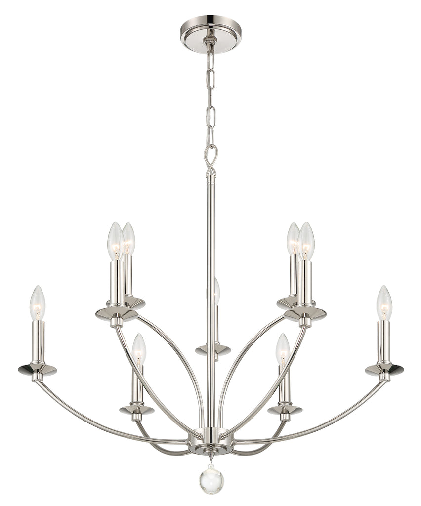 Mila 9 Light Chandelier