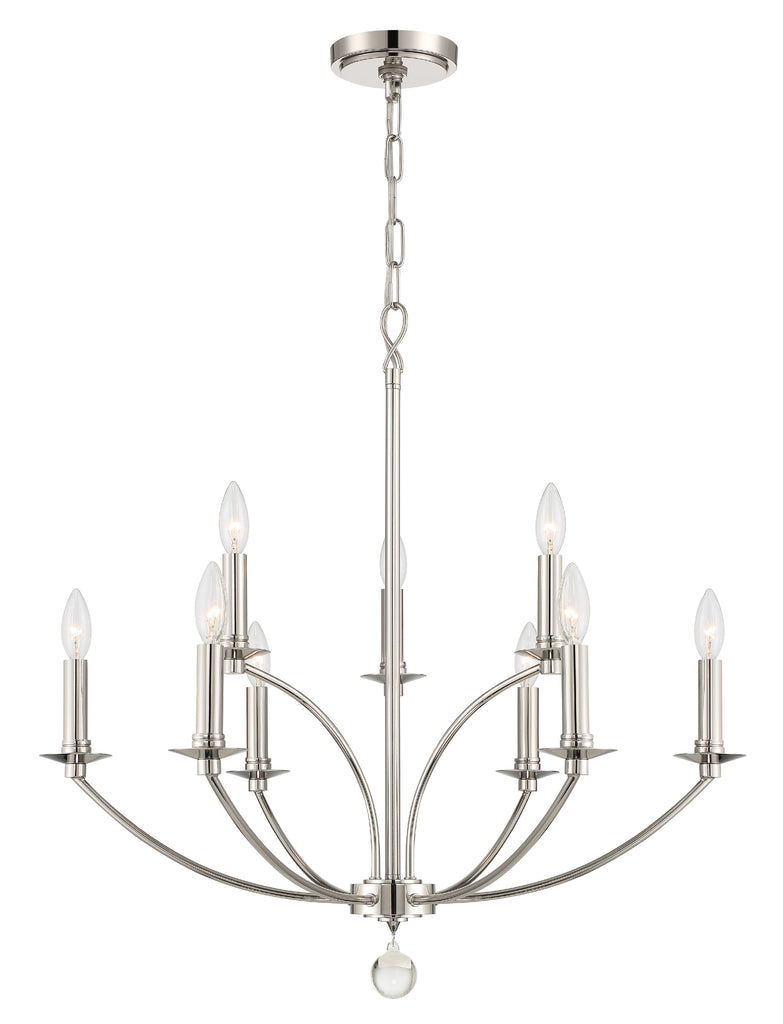 Mila 9 Light Chandelier