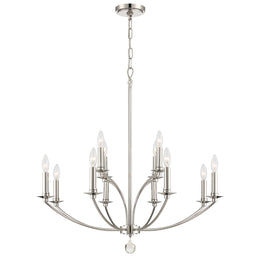 Mila 12 Light Chandelier