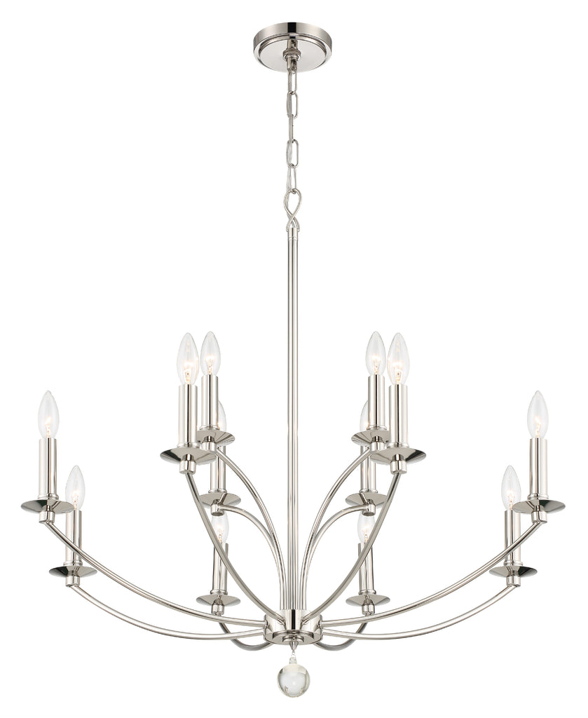 Mila 12 Light Chandelier