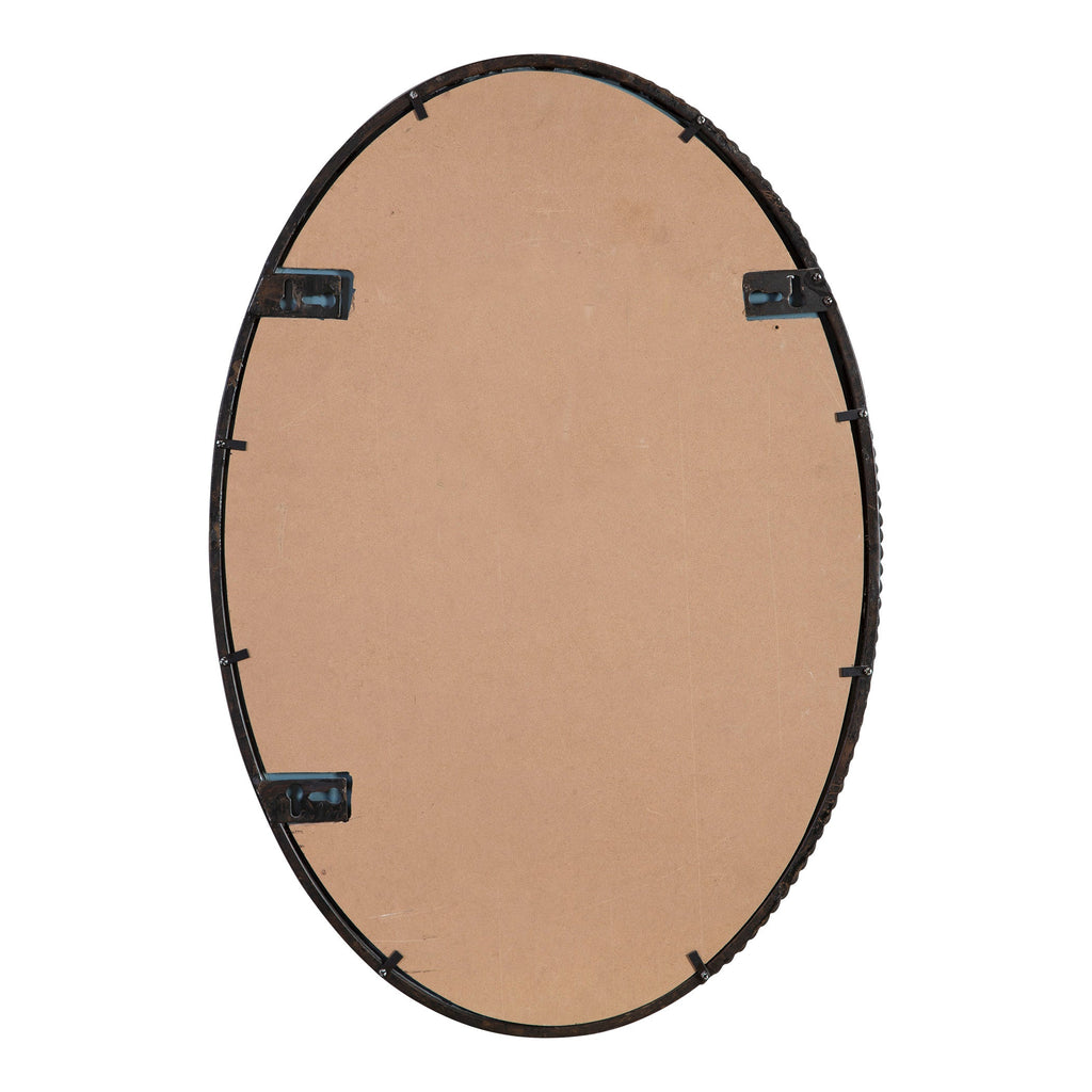 Sherise Bronze Oval Mirror