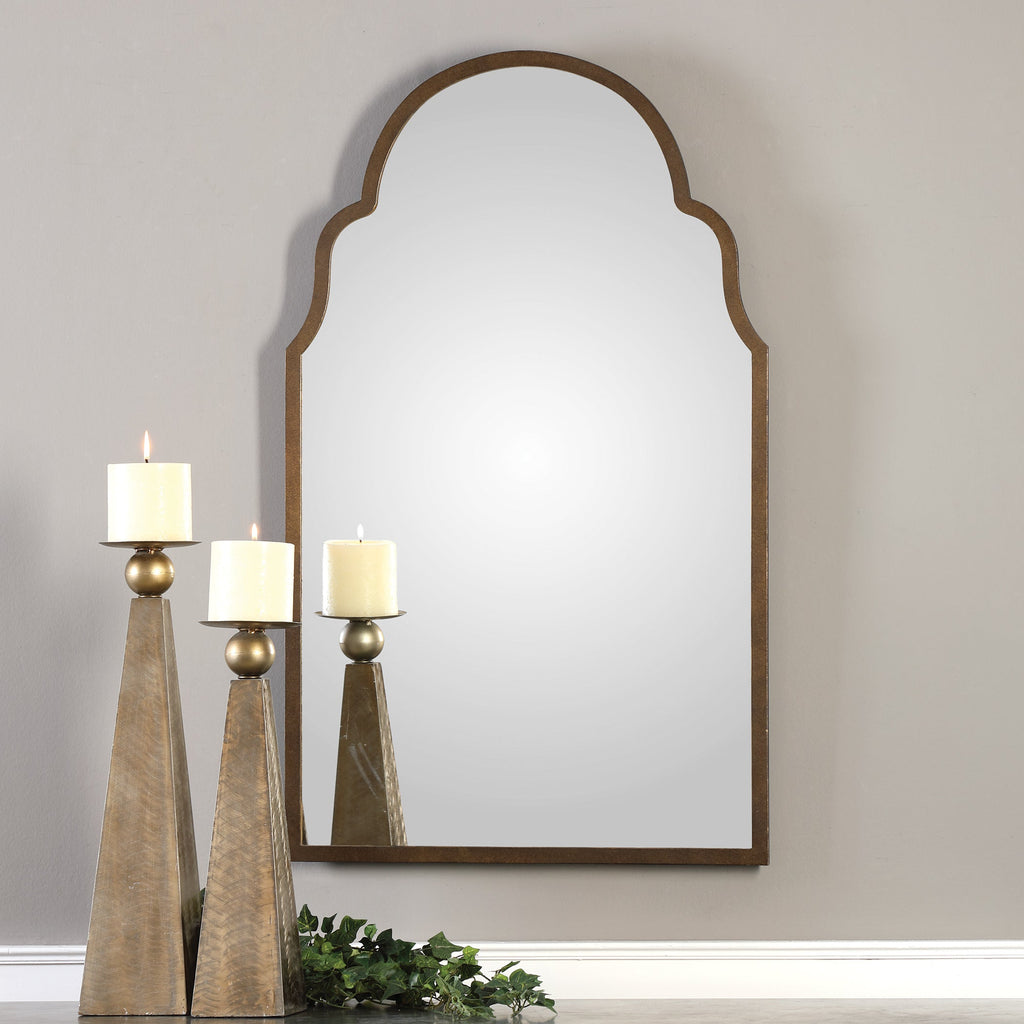 Brayden Arch Metal Mirror