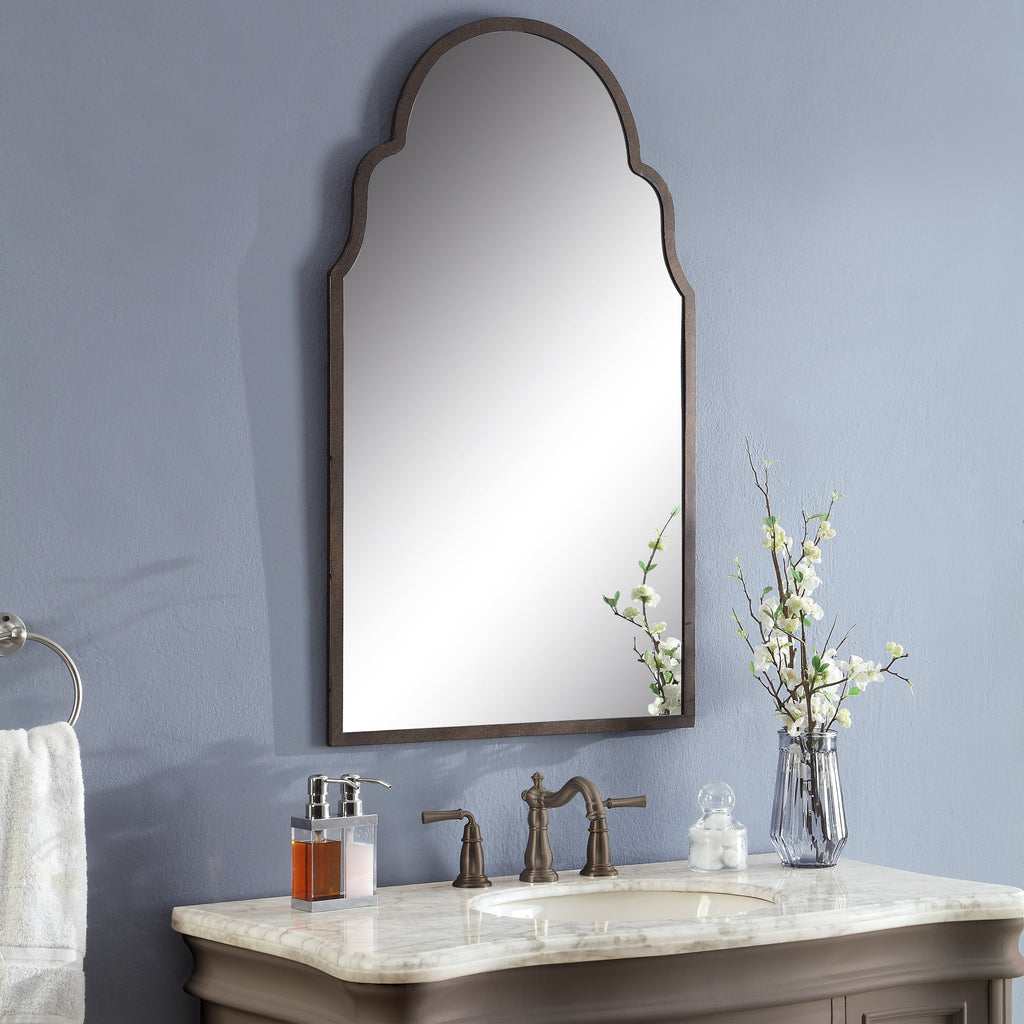 Brayden Arch Metal Mirror