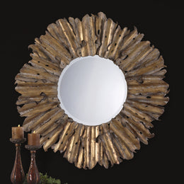 Hemani Antique Gold Mirror