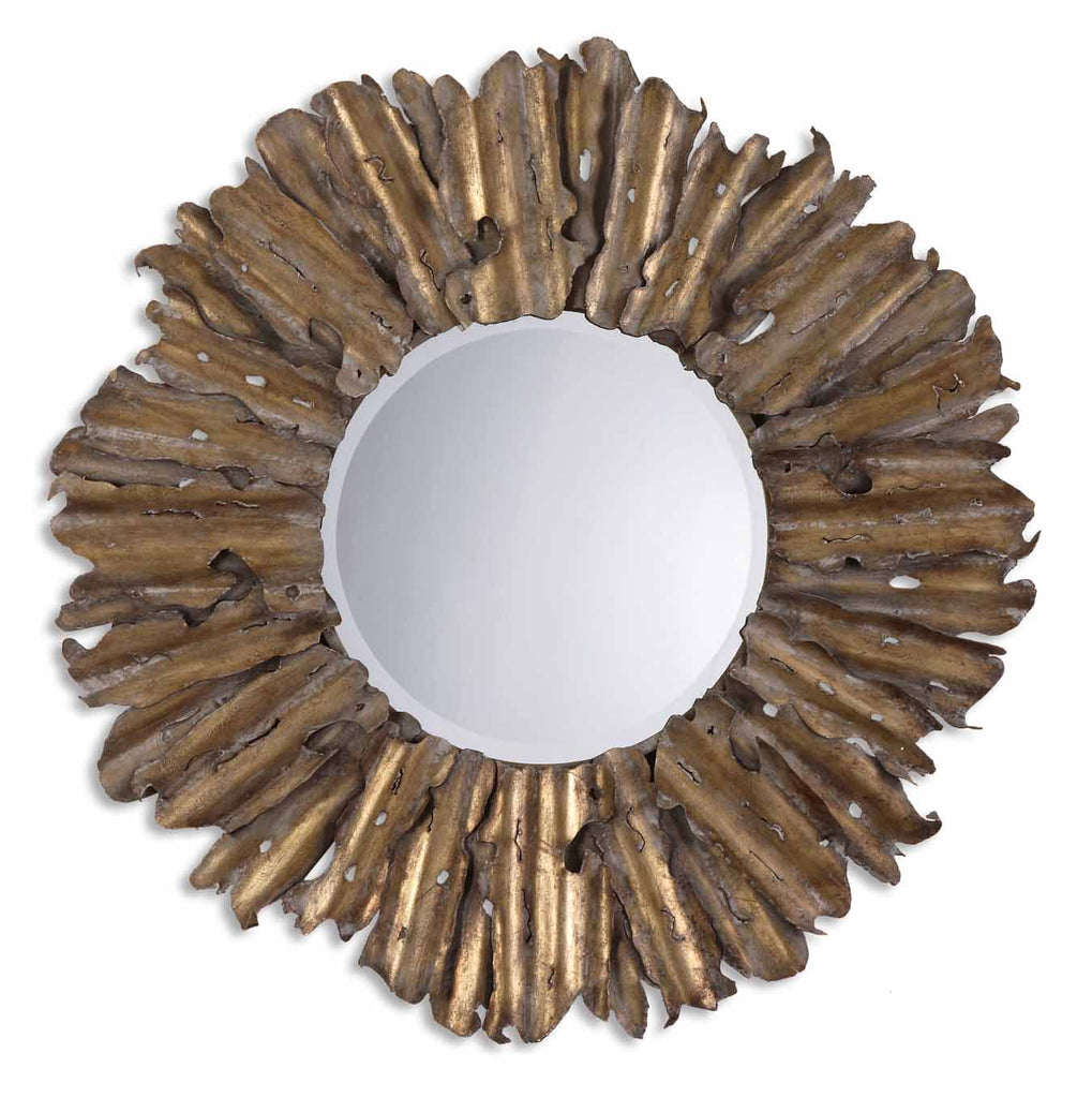 Hemani Antique Gold Mirror