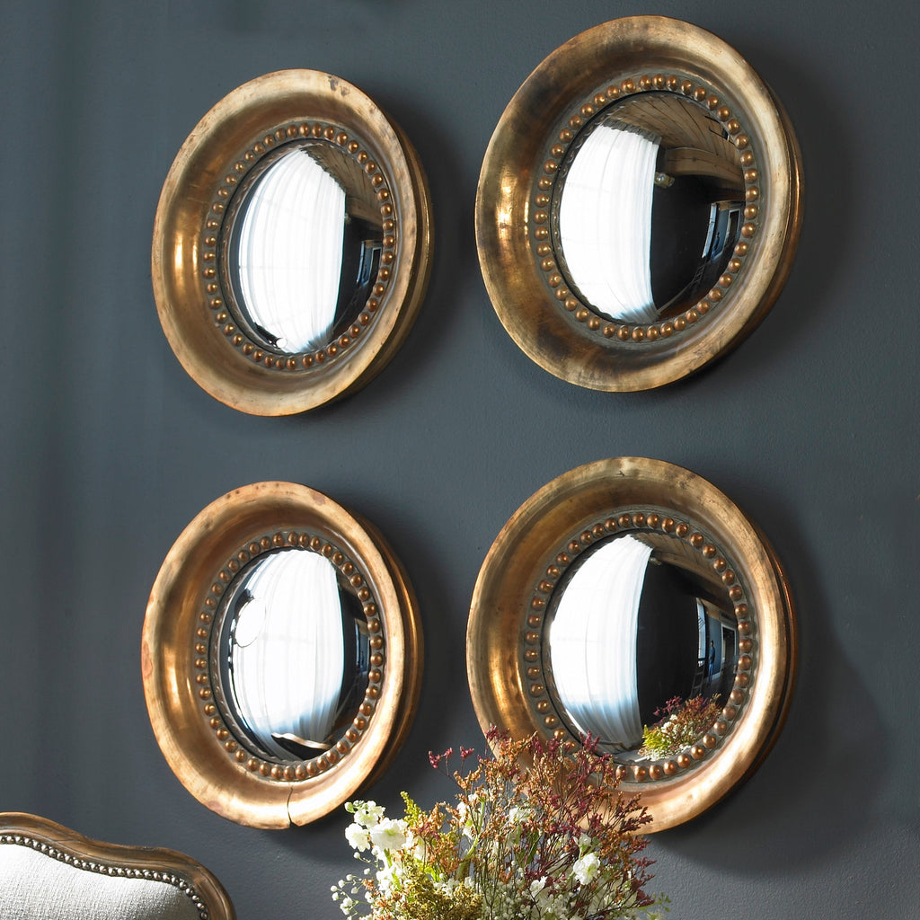 Tropea Rounds Wood Mirror Set of 2