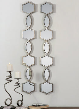 Vizela Metal Mirrors Set/2