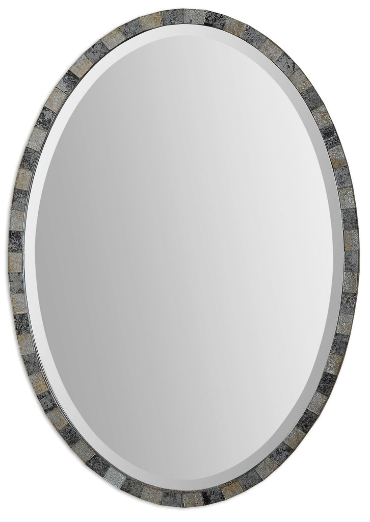 Paredes Oval Mosaic Mirror