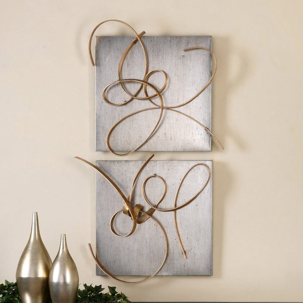 Harmony Metal Wall Art, Set of 2