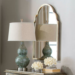 Brayden Petite Silver Arch Mirror