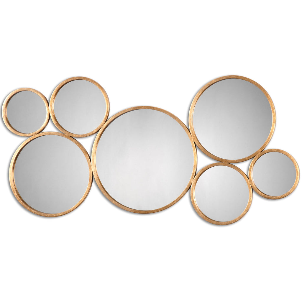 Kanna Gold Wall Mirror