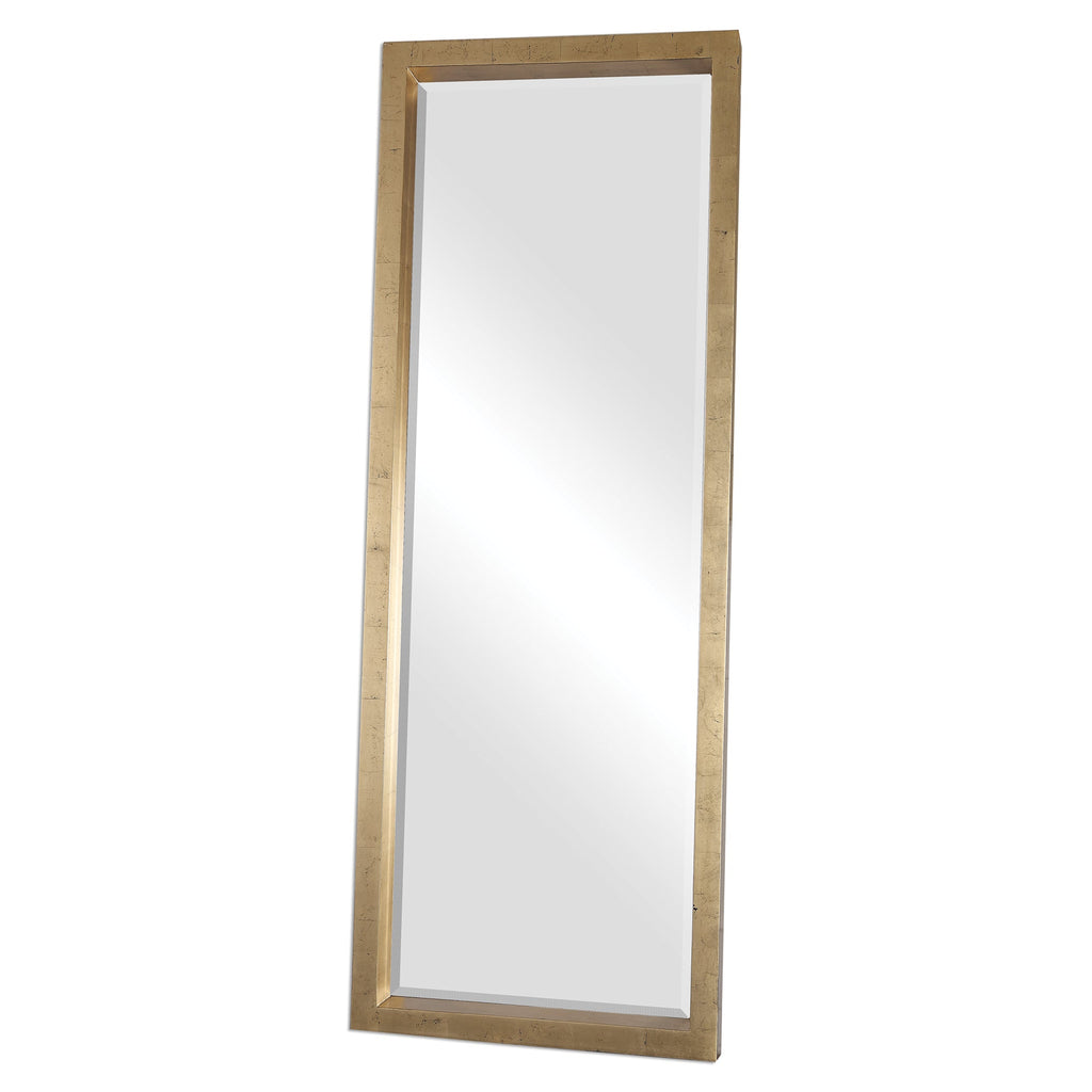 Edmonton Gold Leaner Mirror