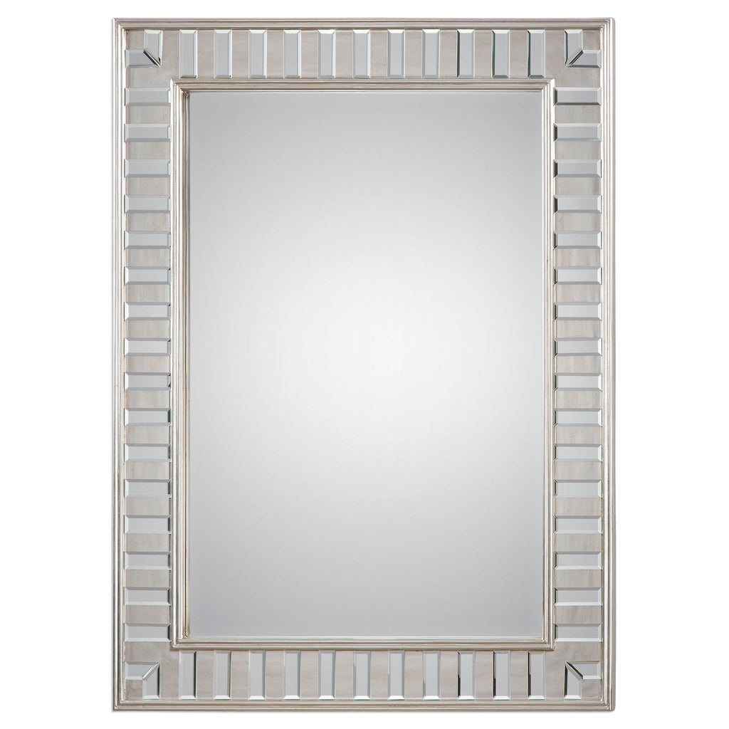 Lanester Silver Leaf Mirror