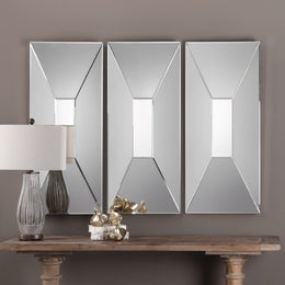 Vilaine Modern Geometric Mirror