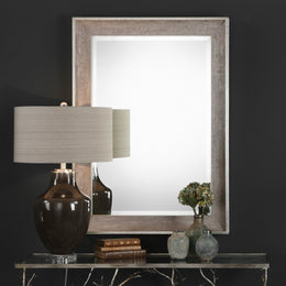 Corrado Textured Gray Mirror