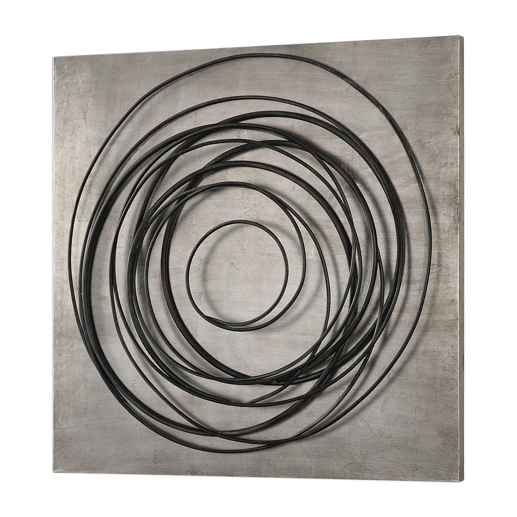 Whirlwind Iron Coils Wall Art