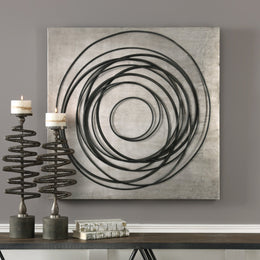 Whirlwind Iron Coils Wall Art