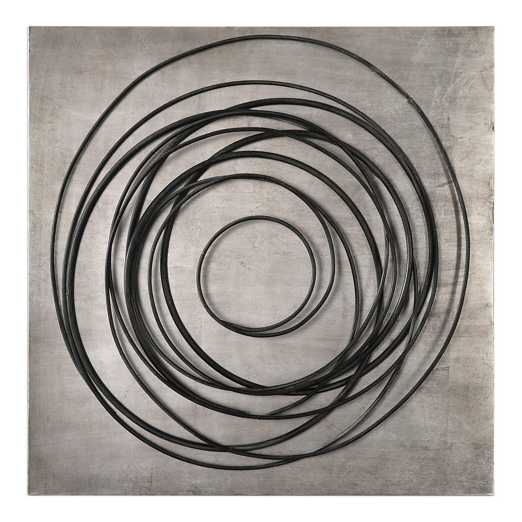 Whirlwind Iron Coils Wall Art