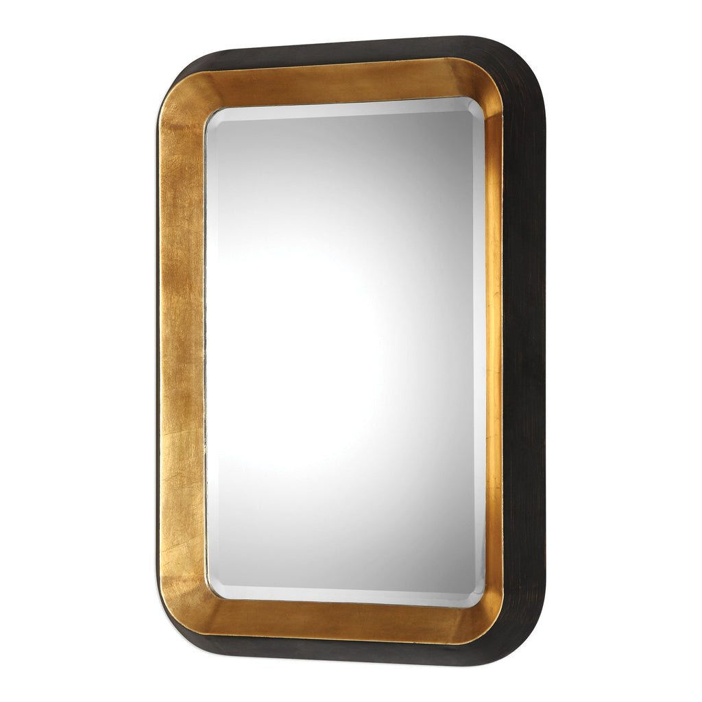 Niva Metallic Gold Wall Mirror