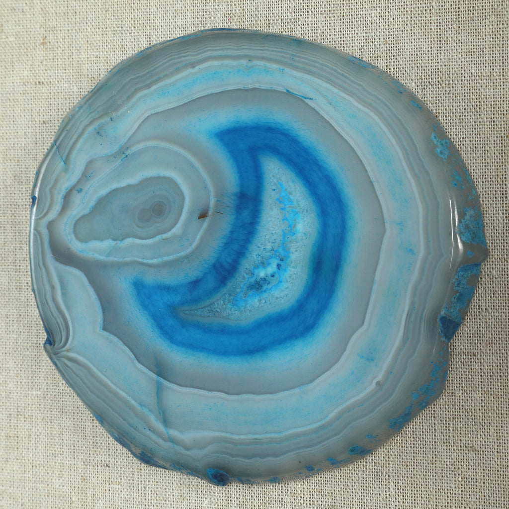 Cerulean Blue Stone Shadow Box