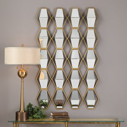 Jillian Mirrored Wall Art