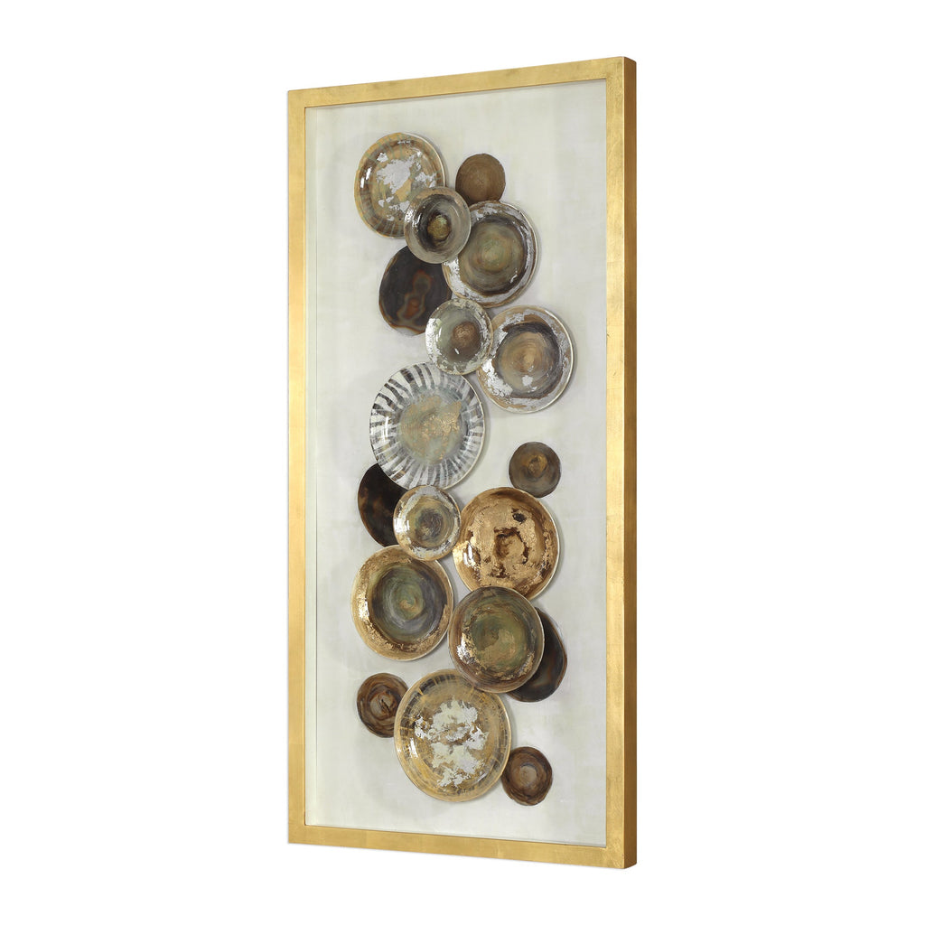 Myla Antique Plate Shadow Box